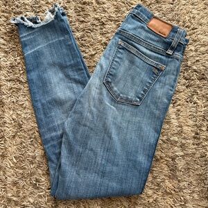 Madewell Light Blue Ankle Jeans